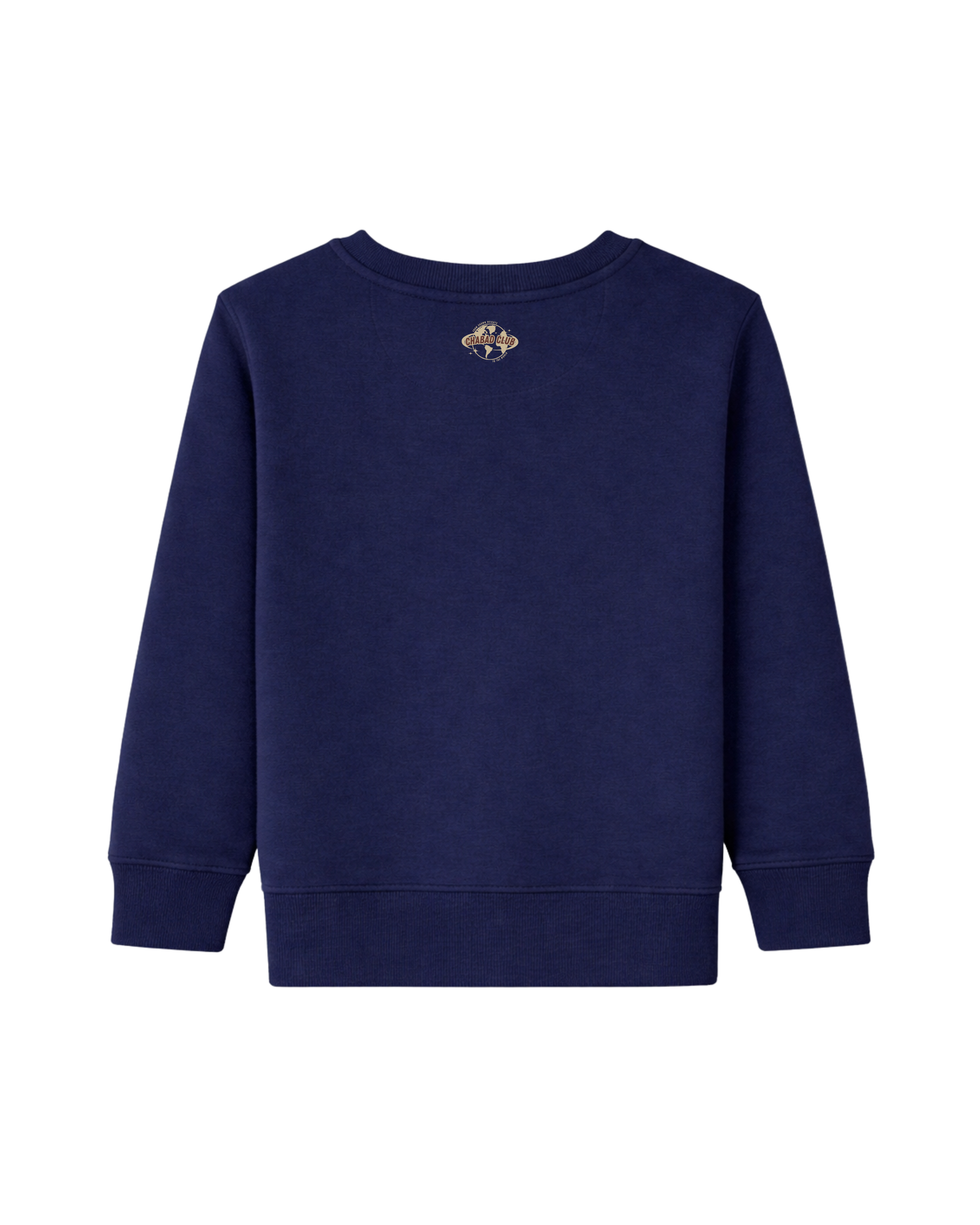Sweatshirt Enfant Chabad Club 770 Bleu Marine