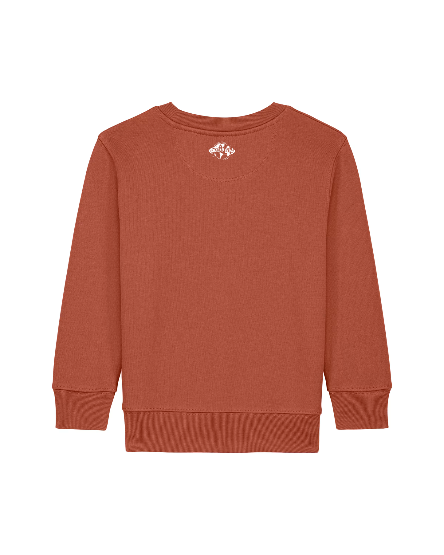 Sweatshirt Enfant Chabad Club 770 Terracotta