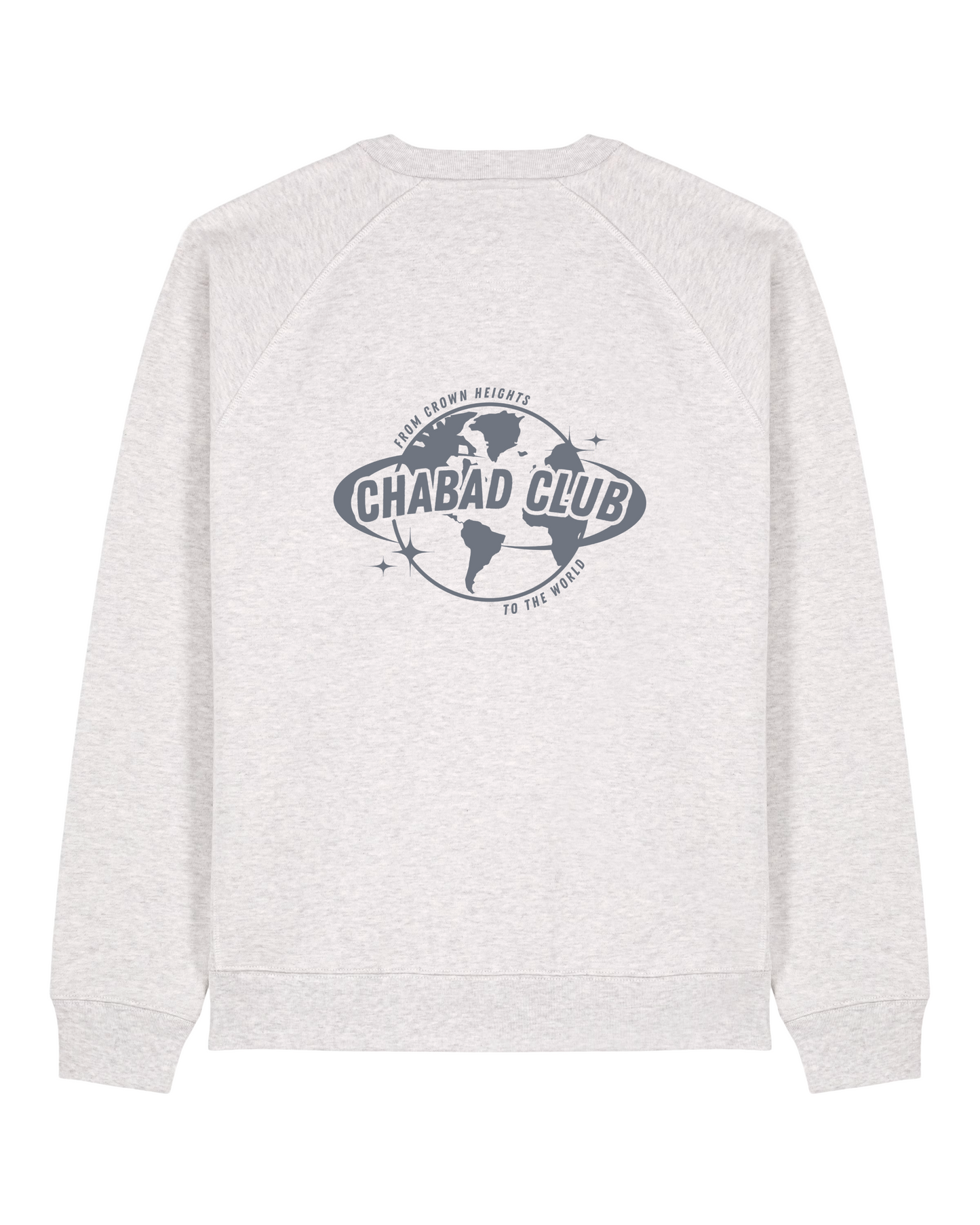 CHABAD CLUB SWEATSHIRT FCHTTW GRIS VERSO