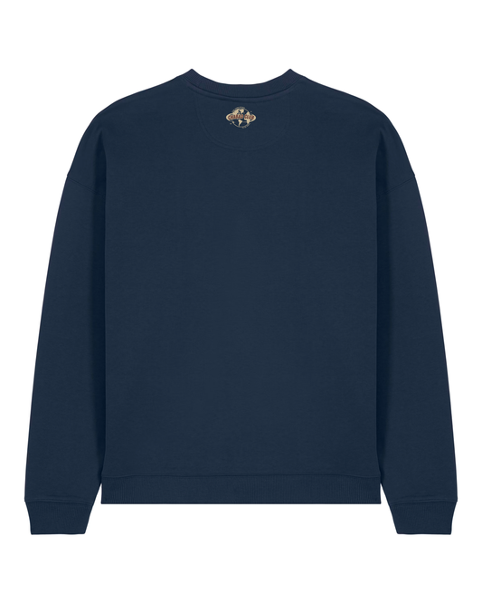 CHABAD CLUB SWEATSHIRT SYNA NAVY VERSO