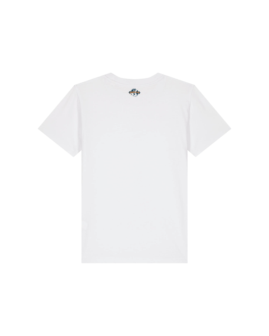 CHABAD CLUB TSHIRT ENFANT SYNA BLANC VERSO
