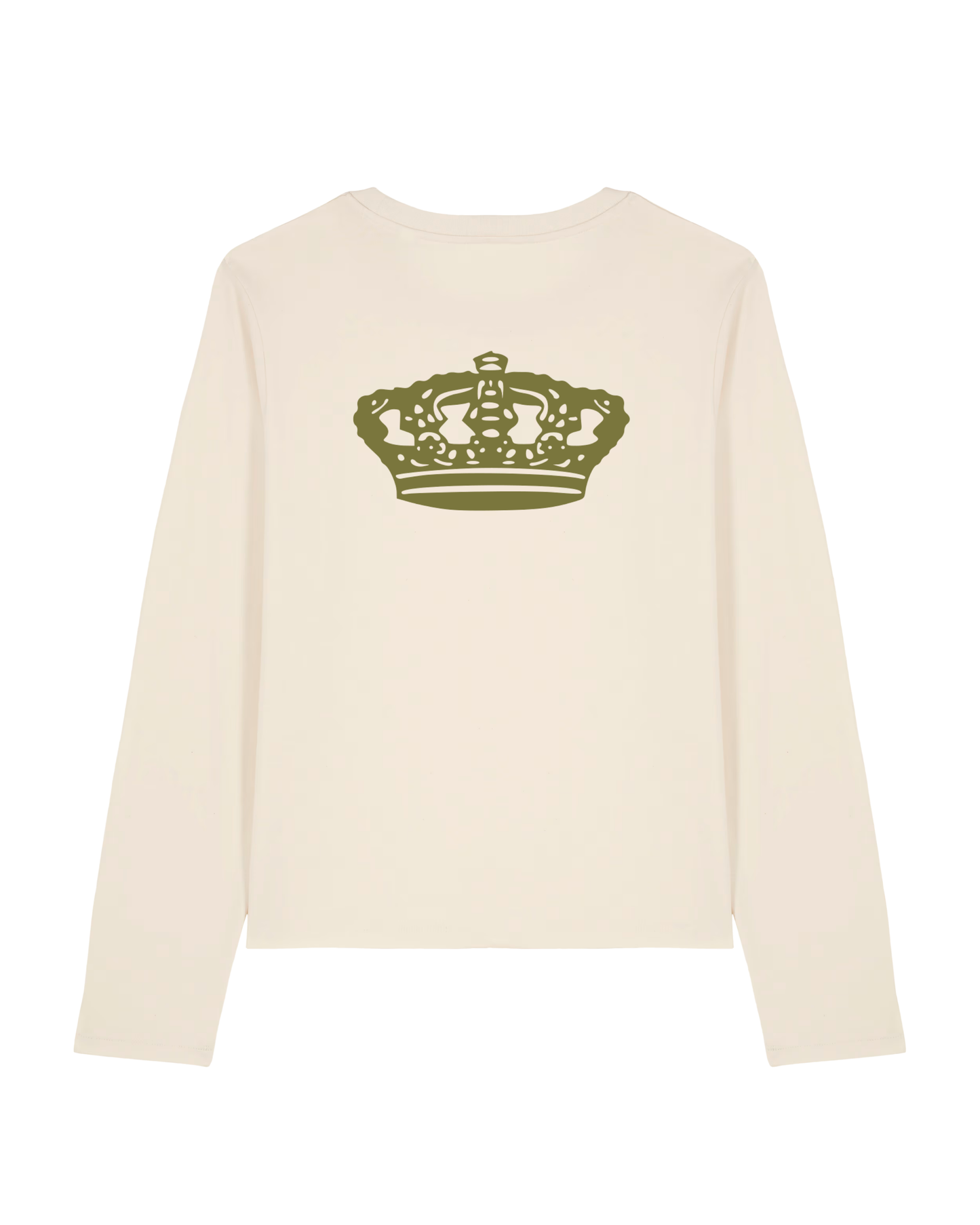 CHABAD CLUB TSHIRT MANCHES LONGUES MOSHIACH ECRU VERSO