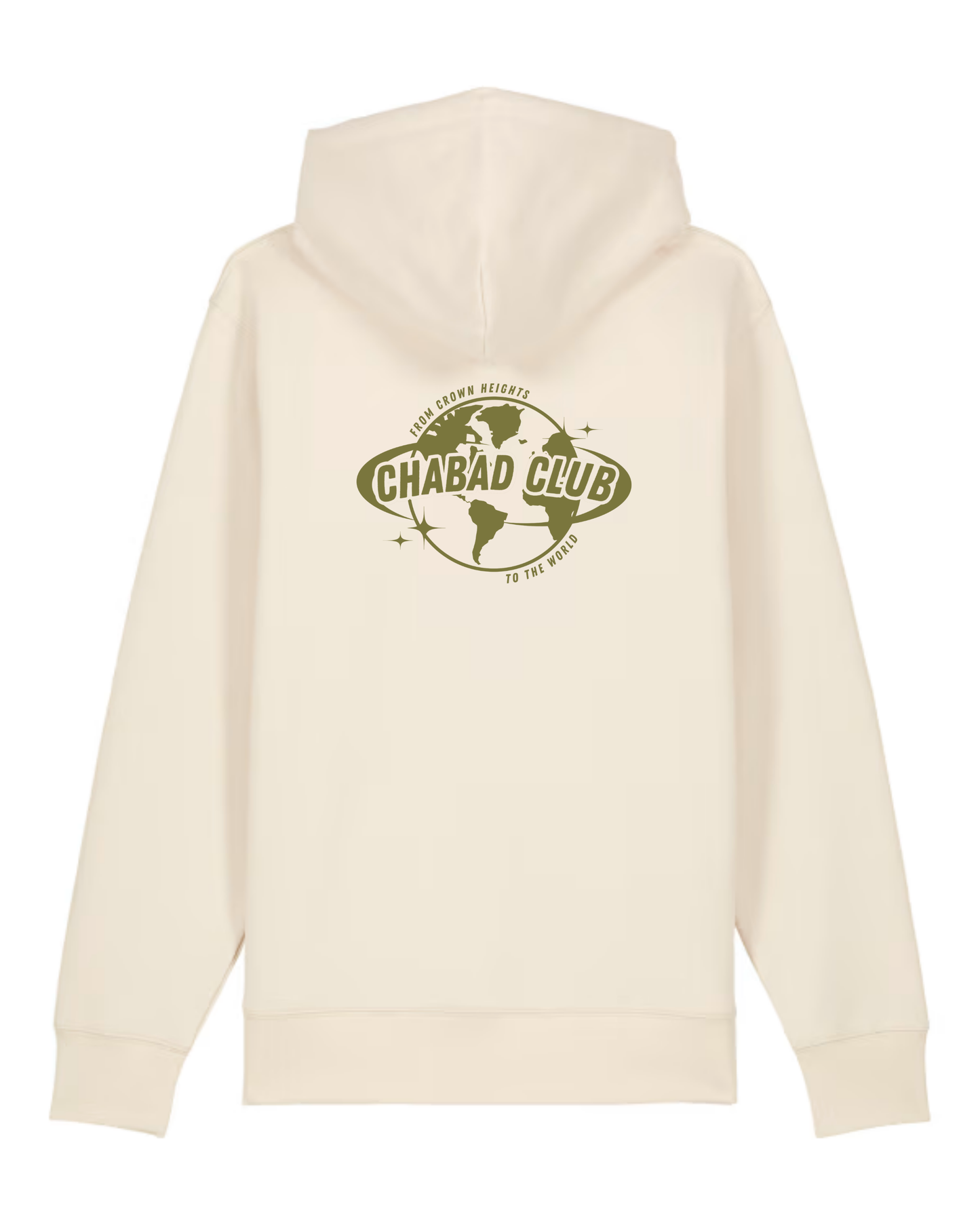 Gilet à capuche Écru