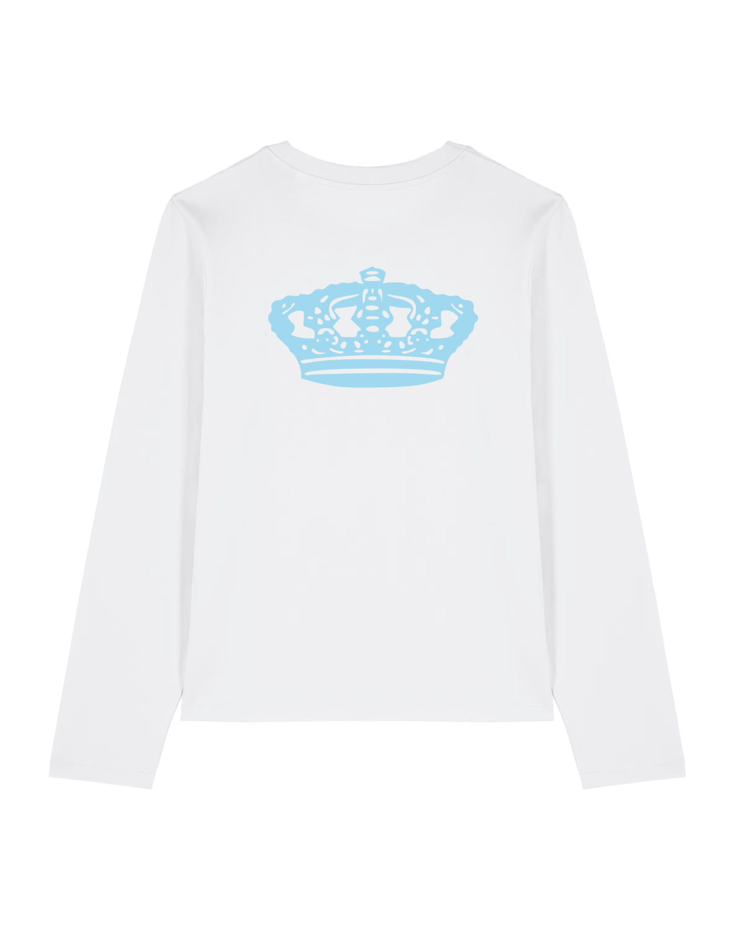 CHABAD CLUB TSHIRT MANCHES LONGUES MOSHIACH BLANC VERSO