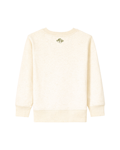 Sweatshirt Enfant Chabad Club 770 Ecru