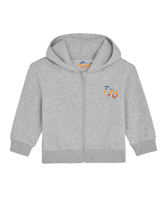 CHABAD CLUB GILET BEBE 770 GRIS RECTO