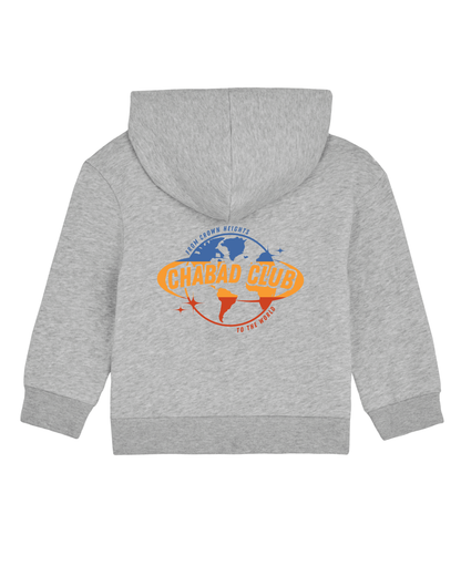 CHABAD CLUB GILET BEBE 770 GRIS VERSO