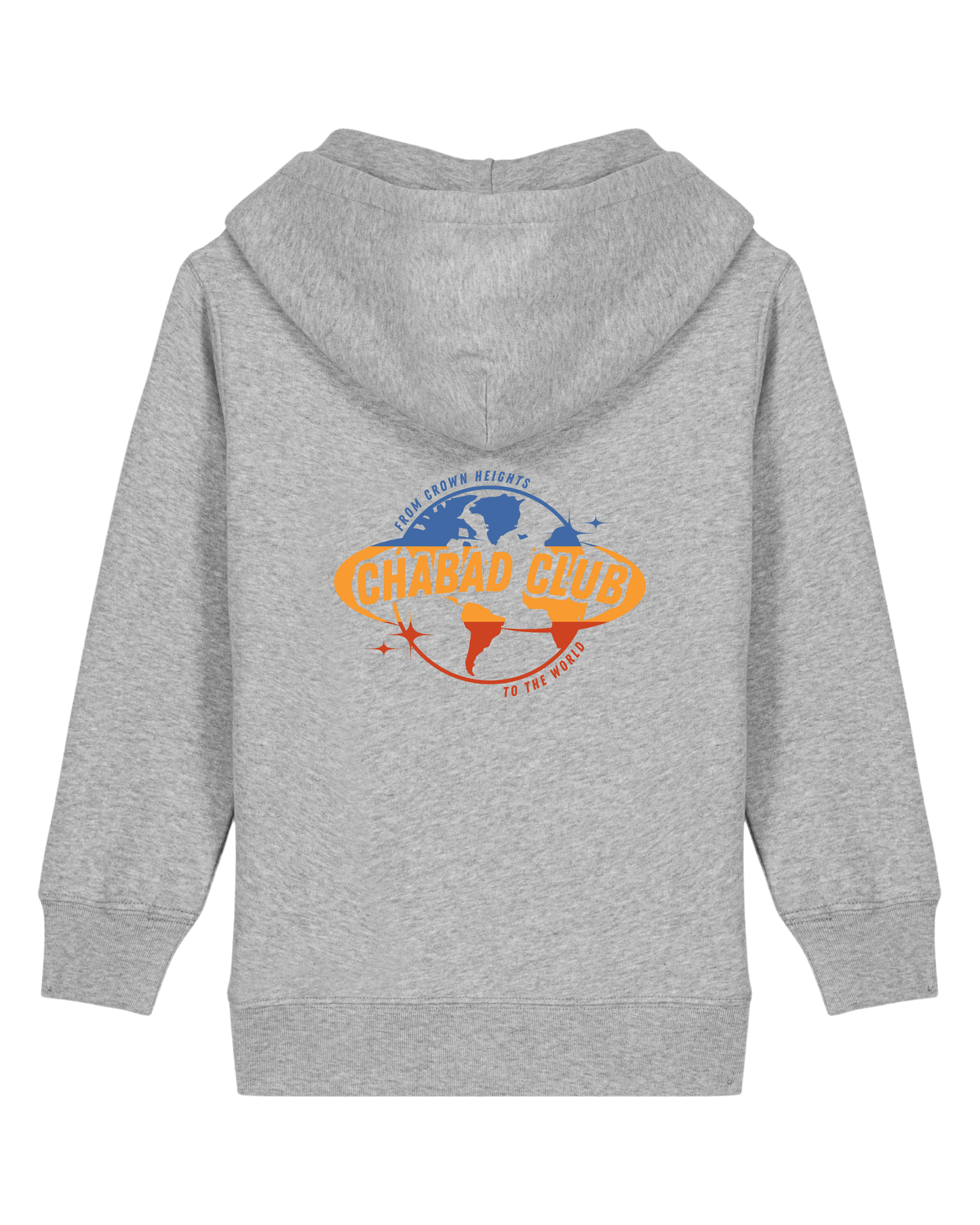 CHABAD CLUB GILET ENFANT 770 GRIS VERSO