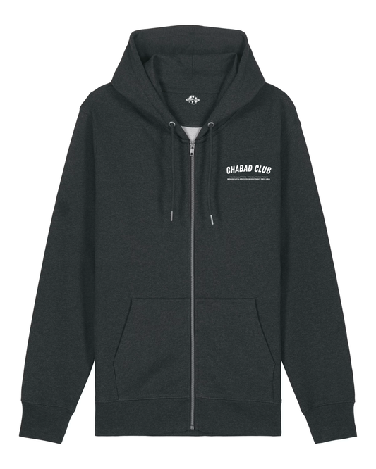 CHABAD CLUB HOODIE FCHTTW ANTHRACITE RECTO