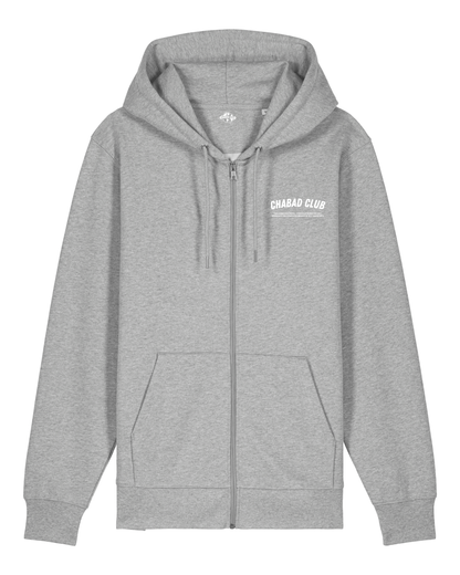 CHABAD CLUB HOODIE FCHTTW GRIS RECTO