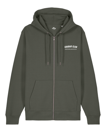 CHABAD CLUB HOODIE FCHTTW KHAKI RECTO