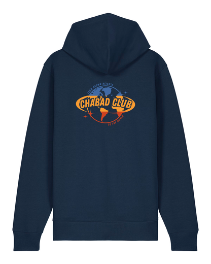 CHABAD CLUB HOODIE FCHTTW SUNSET VERSO