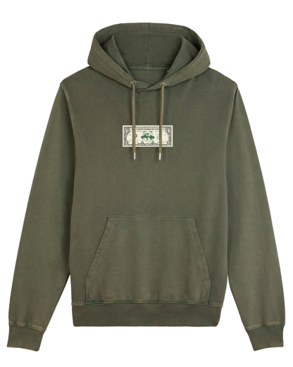 CHABAD CLUB SWEATSHIRT DOLLAR KHAKI VINTAGE RECTO