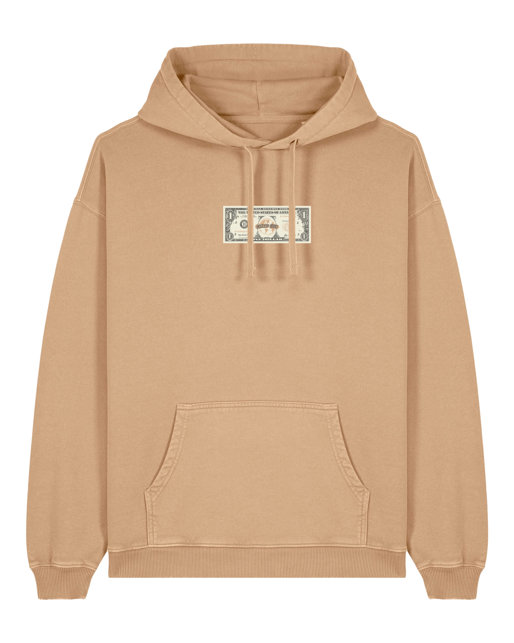 CHABAD CLUB SWEATSHIRT DOLLAR LATTE VINTAGE RECTO
