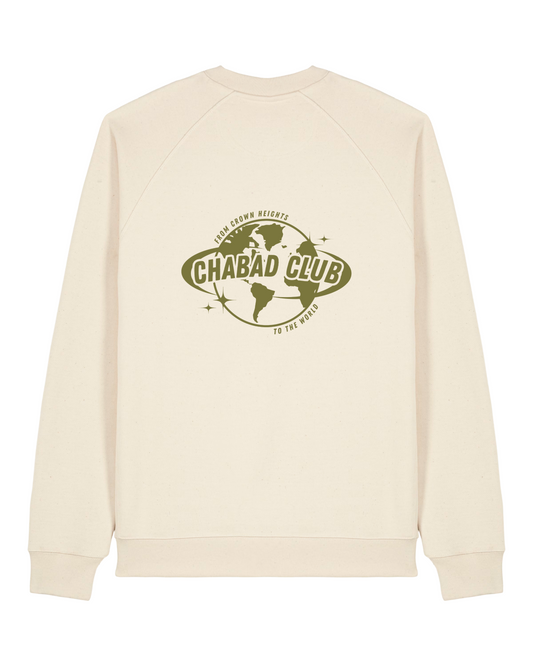 CHABAD CLUB SWEATSHIRT FCHTTW ECRU VERSO