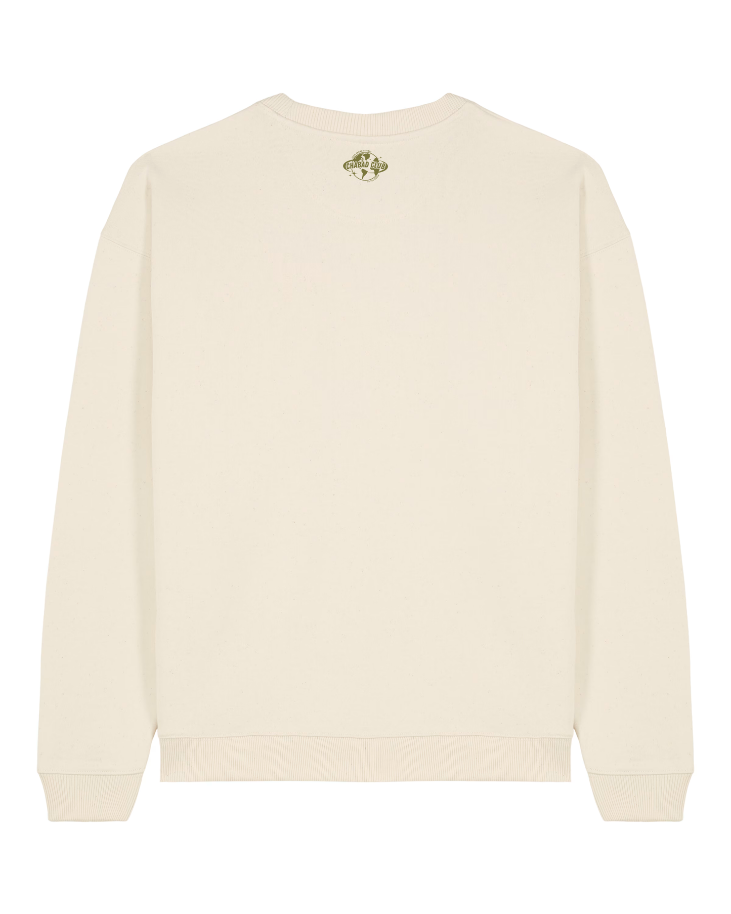 CHABAD CLUB SWEATSHIRT SYNA ECRU VERSO