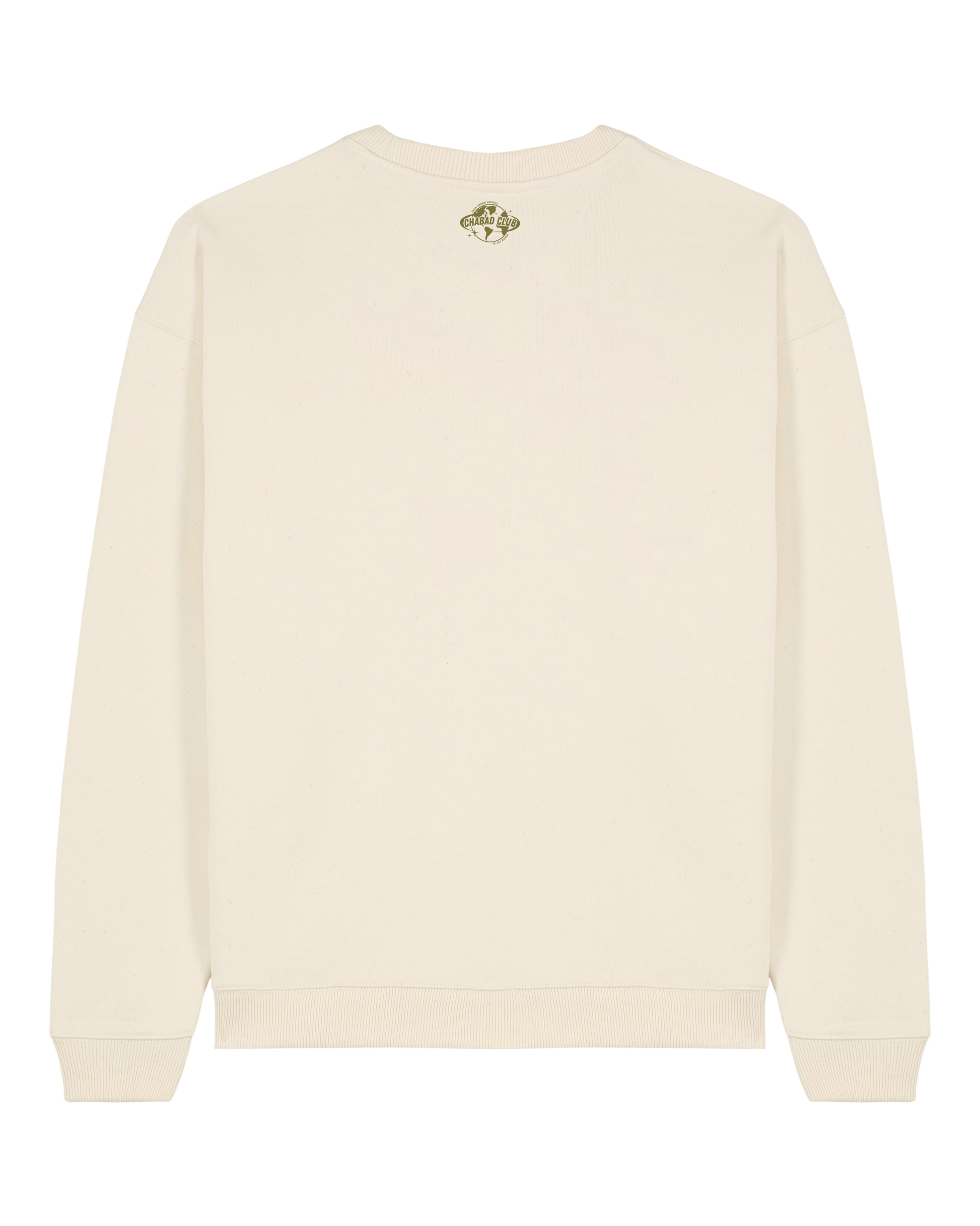 CHABAD CLUB SWEATSHIRT SYNA ECRU VERSO