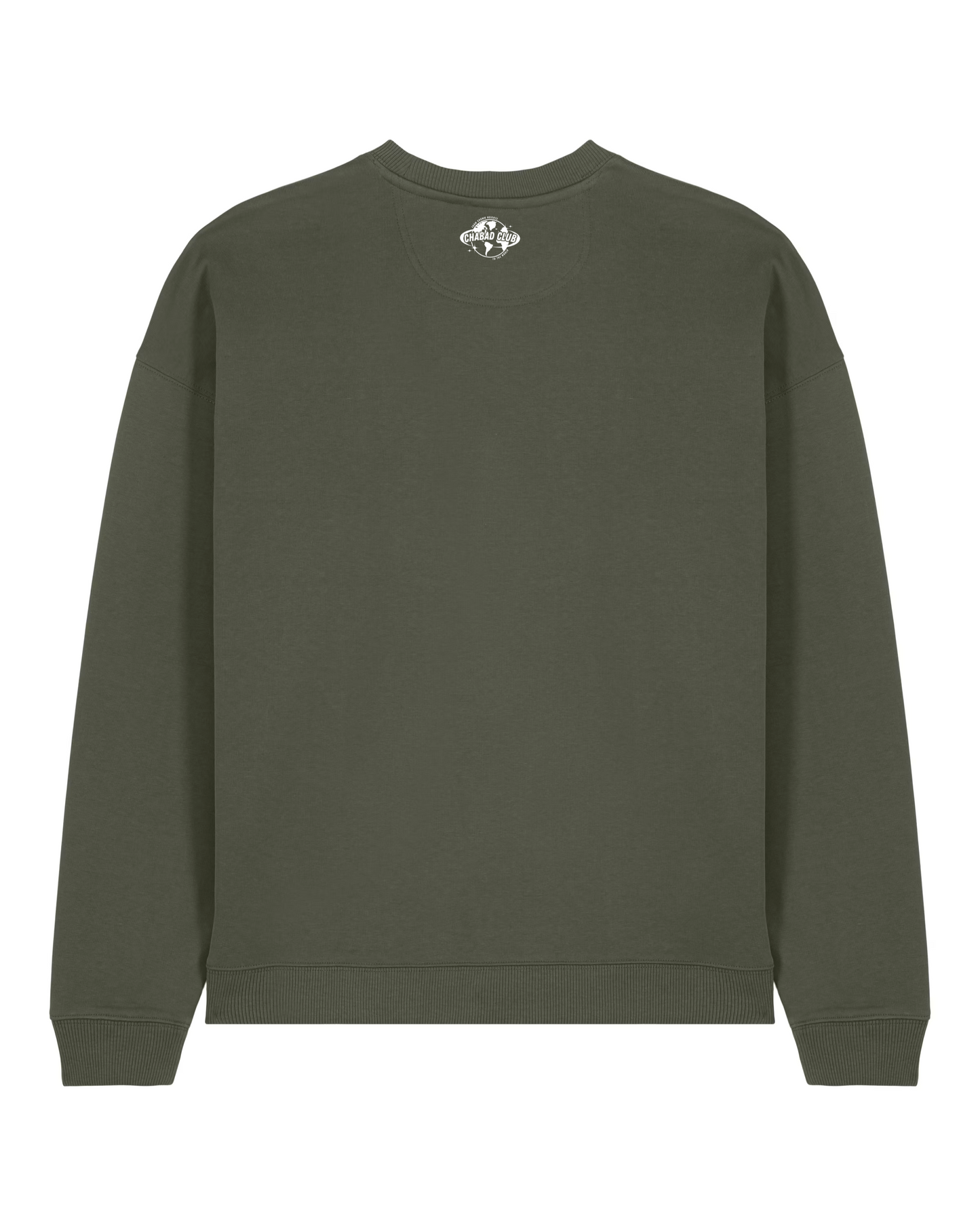 CHABAD CLUB SWEATSHIRT SYNA KHAKI VERSO