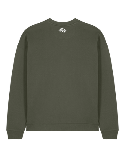 CHABAD CLUB SWEATSHIRT SYNA KHAKI VERSO