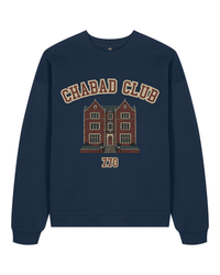 Sweatshirt Chabad Club 770 Navy