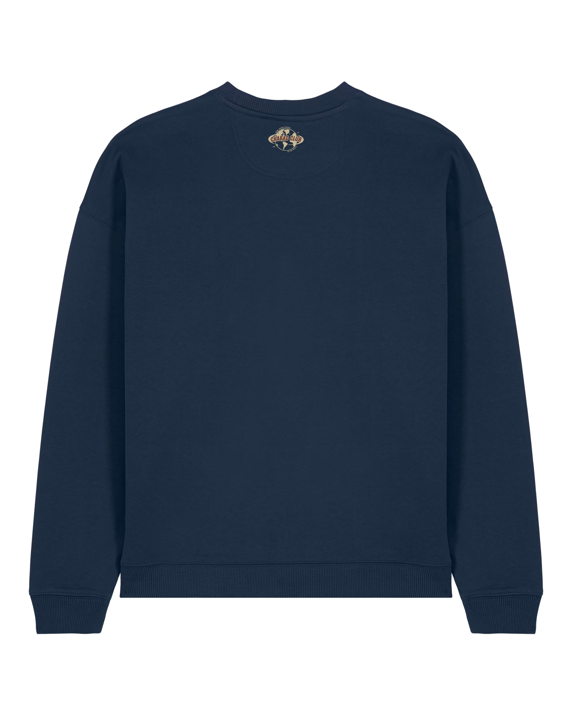 CHABAD CLUB SWEATSHIRT SYNA NAVY VERSO