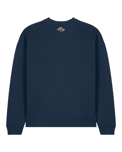 CHABAD CLUB SWEATSHIRT SYNA NAVY VERSO