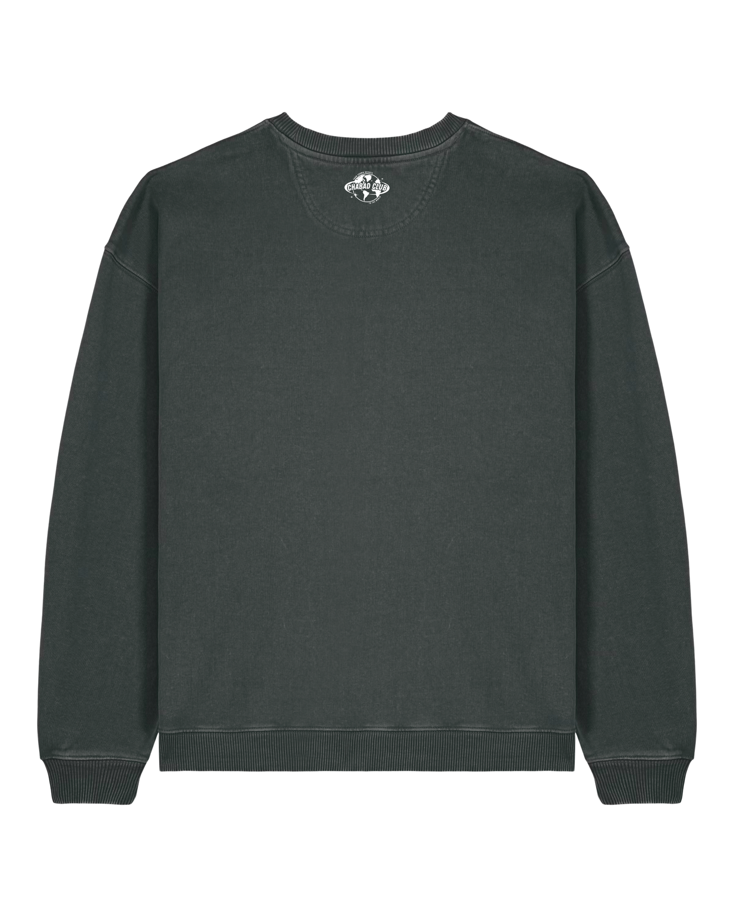 CHABAD CLUB SWEATSHIRT SYNA NOIR VINTAGE VERSO