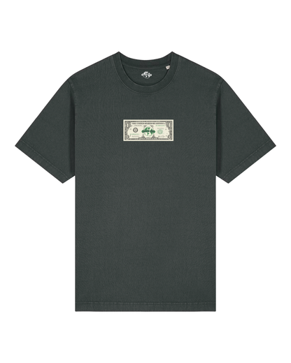 CHABAD CLUB TSHIRT DOLLAR NOIR VINTAGE RECTO