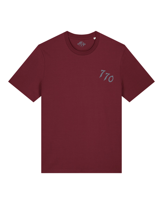 CHABAD_CLUB_TSHIRT_DROIT_770_BORDEAUX_RECTO