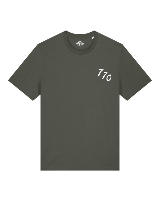 CHABAD_CLUB_TSHIRT_DROIT_770_KHAKI_RECTO