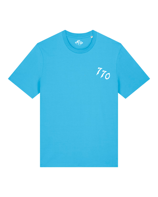 CHABAD_CLUB_TSHIRT_DROIT_770_TURQUOISE_RECTO