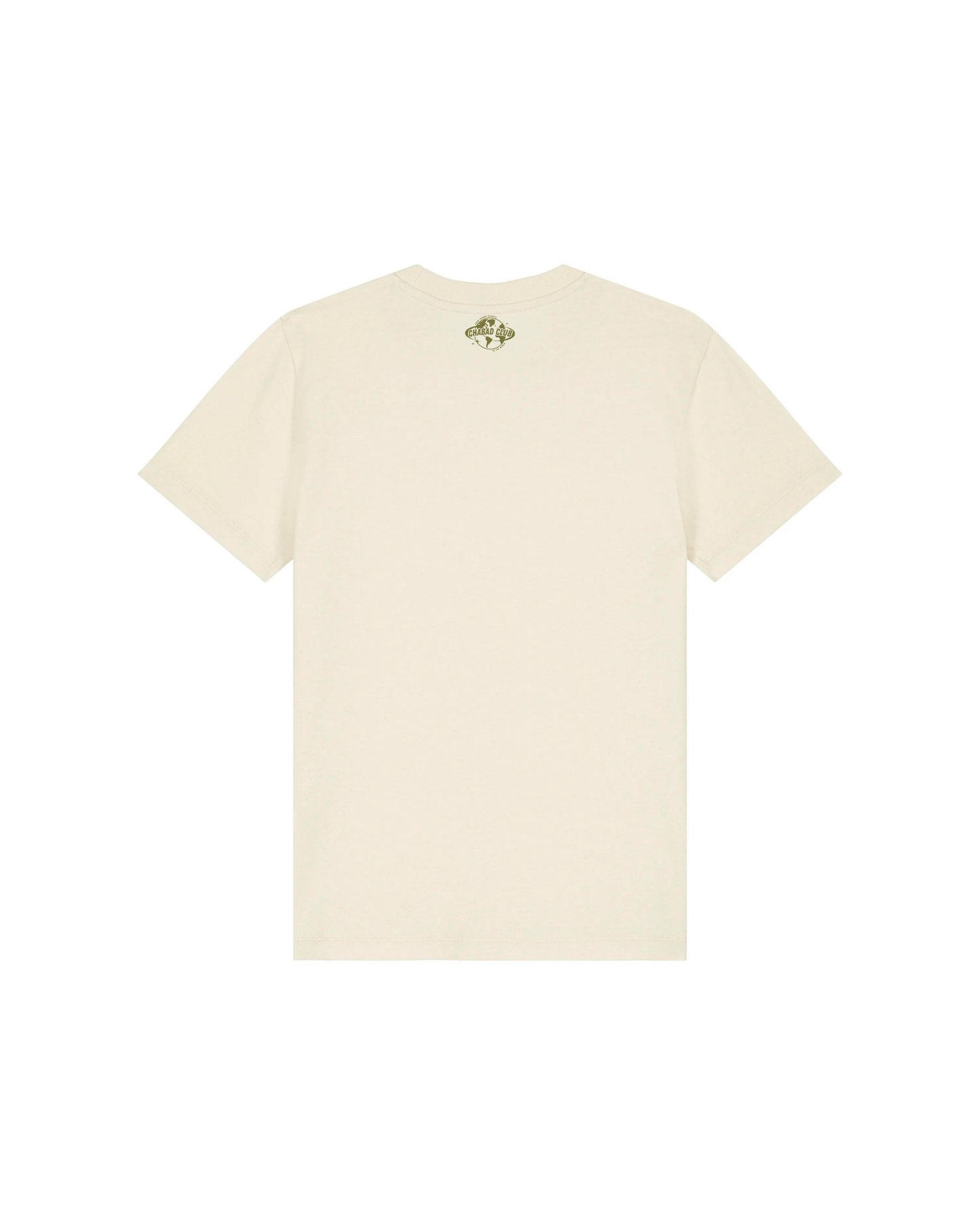 CHABAD CLUB TSHIRT ENFANT 770 ECRU VERSO