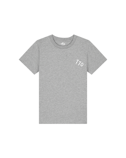 CHABAD CLUB TSHIRT ENFANT 770 GRIS RECTO