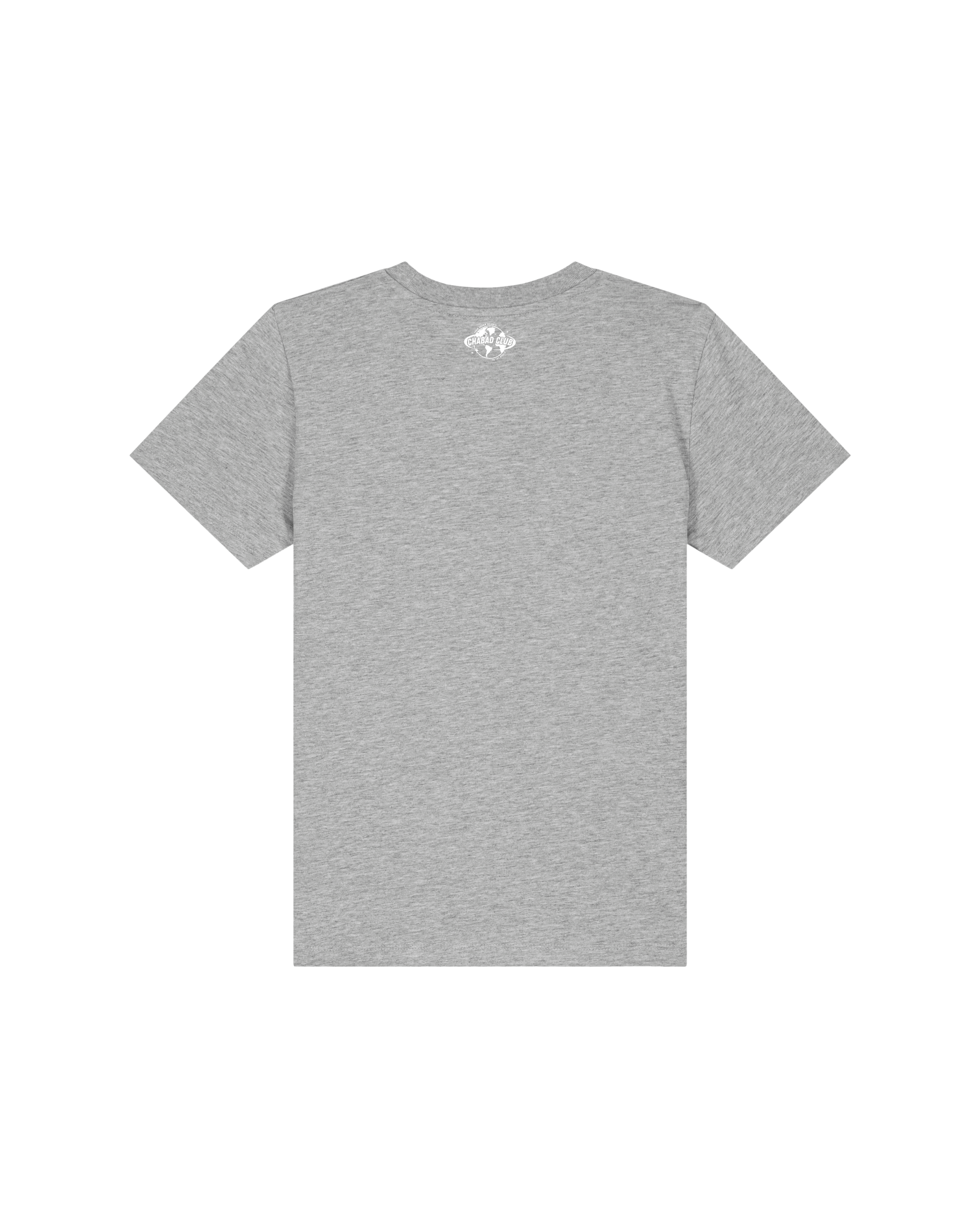 CHABAD CLUB TSHIRT ENFANT 770 GRIS VERSO