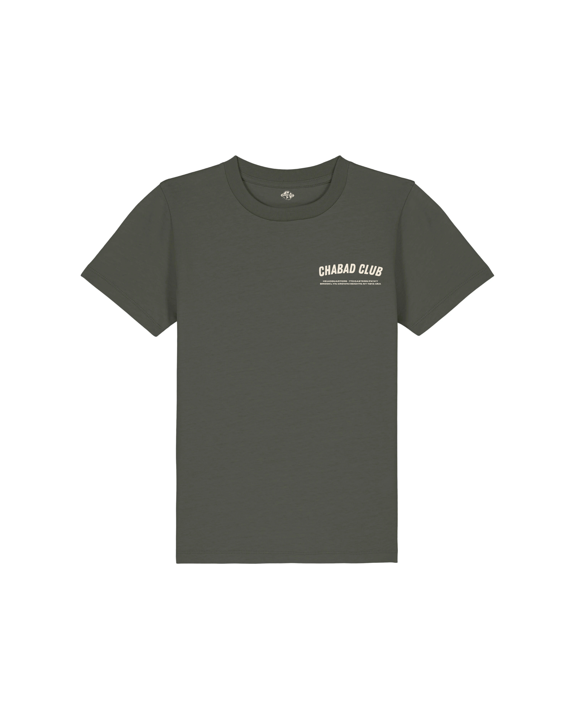 CHABAD CLUB TSHIRT ENFANT FCHTTW KHAKI RECTO