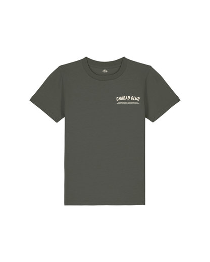 CHABAD CLUB TSHIRT ENFANT FCHTTW KHAKI RECTO