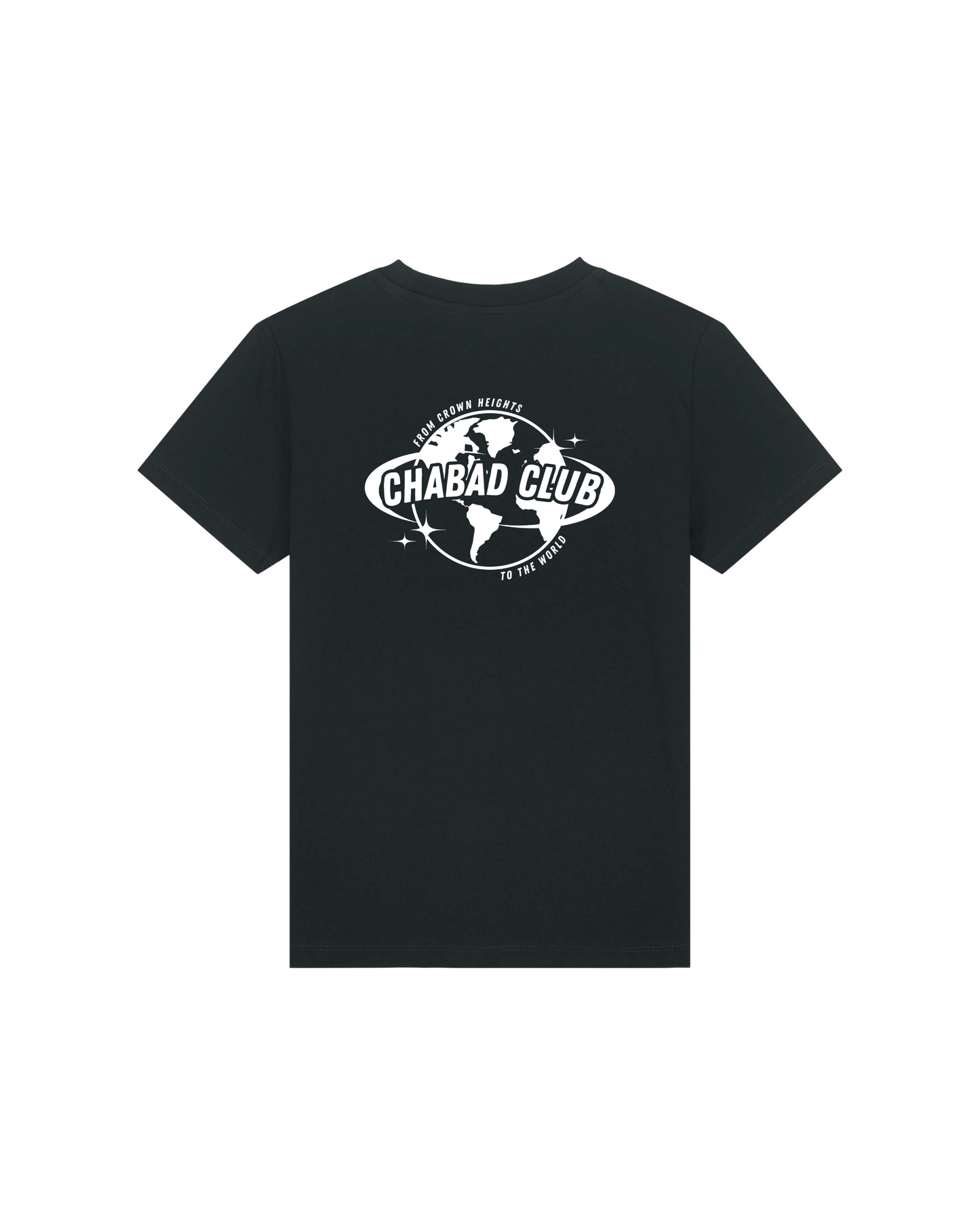 CHABAD CLUB TSHIRT ENFANT FCHTTW NOIR VERSO