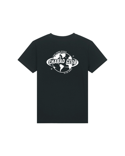 CHABAD CLUB TSHIRT ENFANT FCHTTW NOIR VERSO