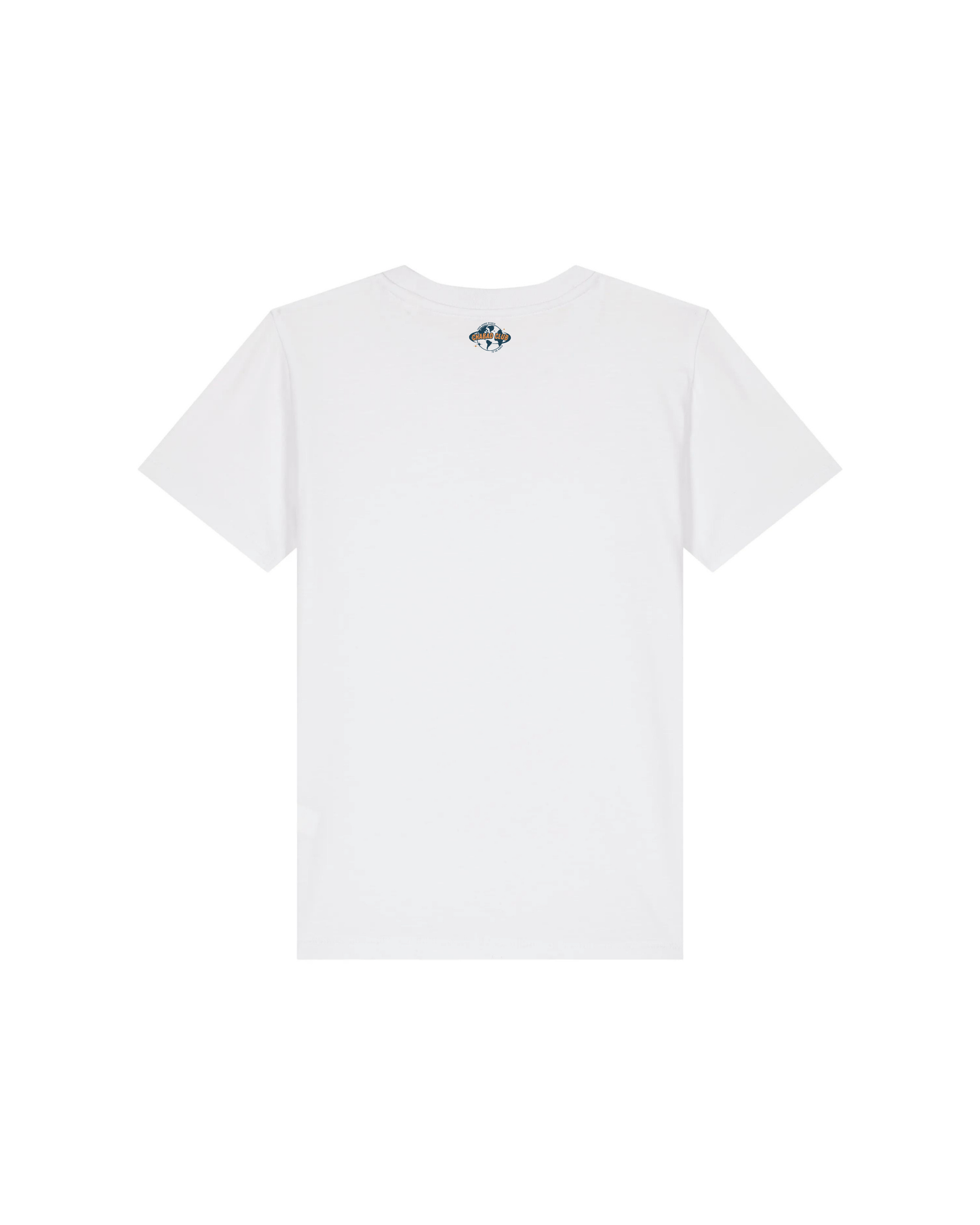 CHABAD CLUB TSHIRT ENFANT SYNA BLANC VERSO