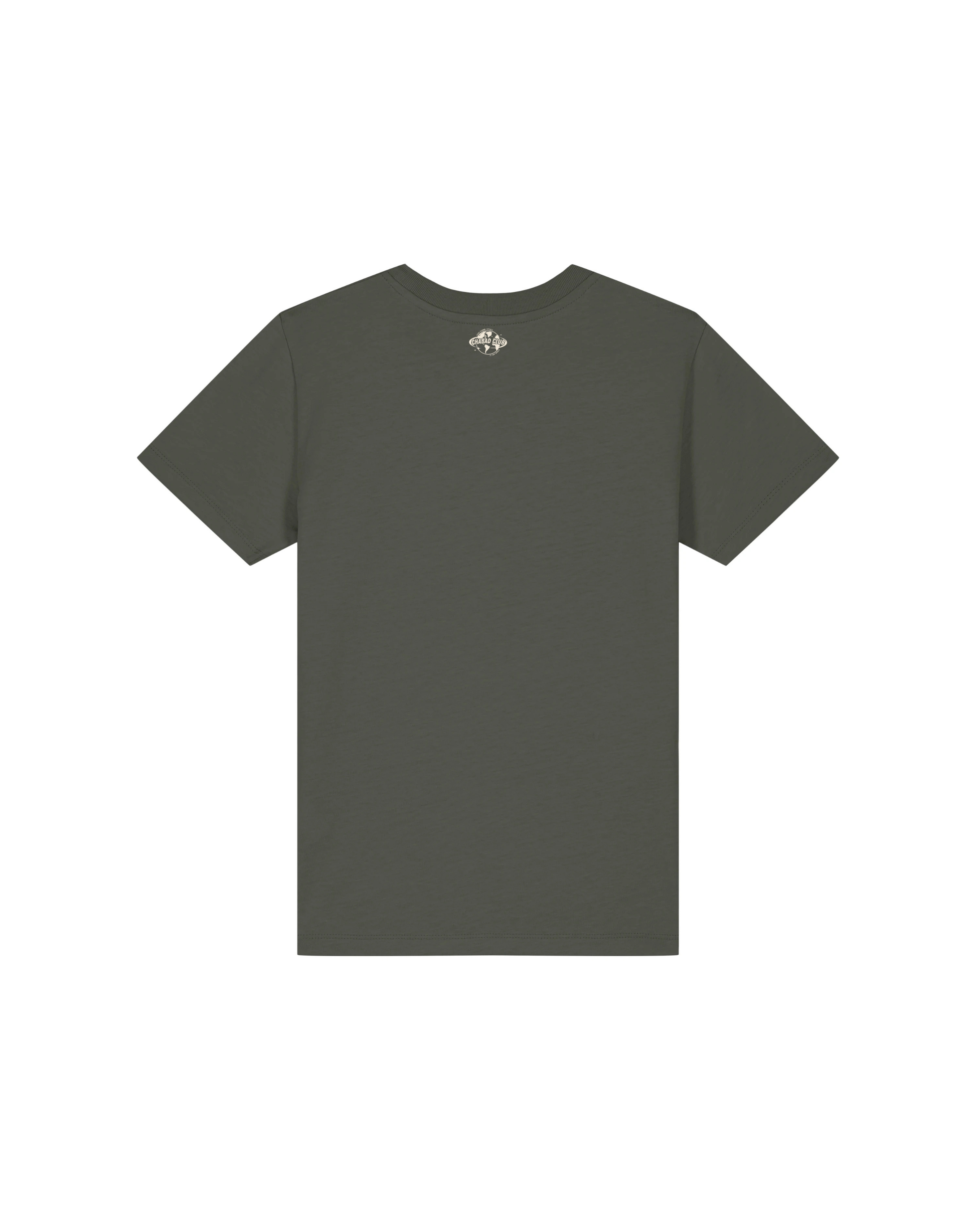 CHABAD CLUB TSHIRT ENFANT SYNA KHAKI VERSO