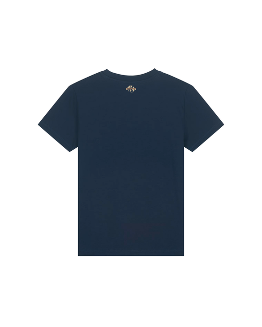 CHABAD CLUB TSHIRT ENFANT SYNA NAVY VERSO