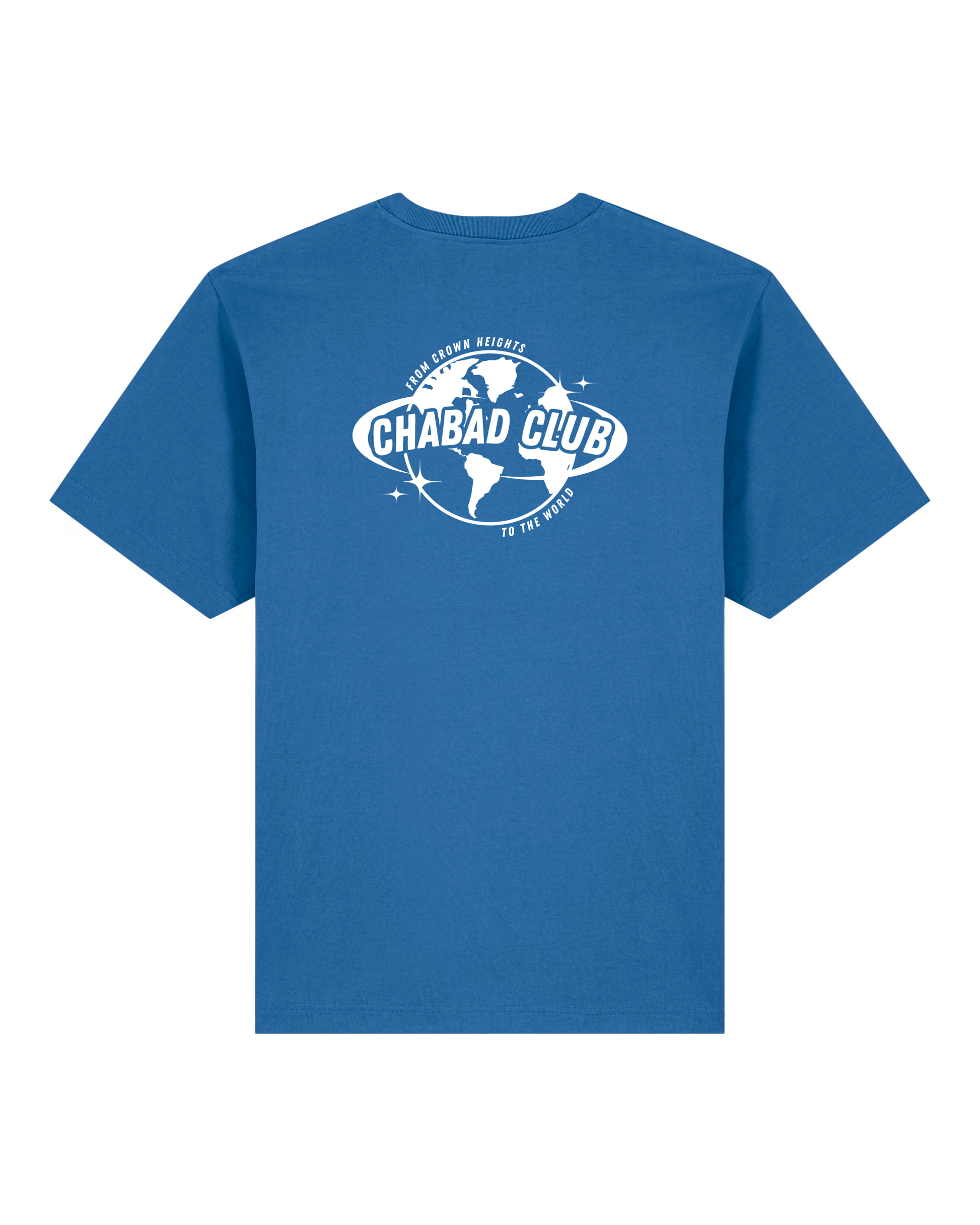 CHABAD CLUB TSHIRT FCHTTW BLEU VERSO