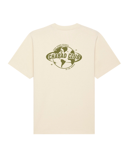CHABAD CLUB TSHIRT FCHTTW ECRU VERSO