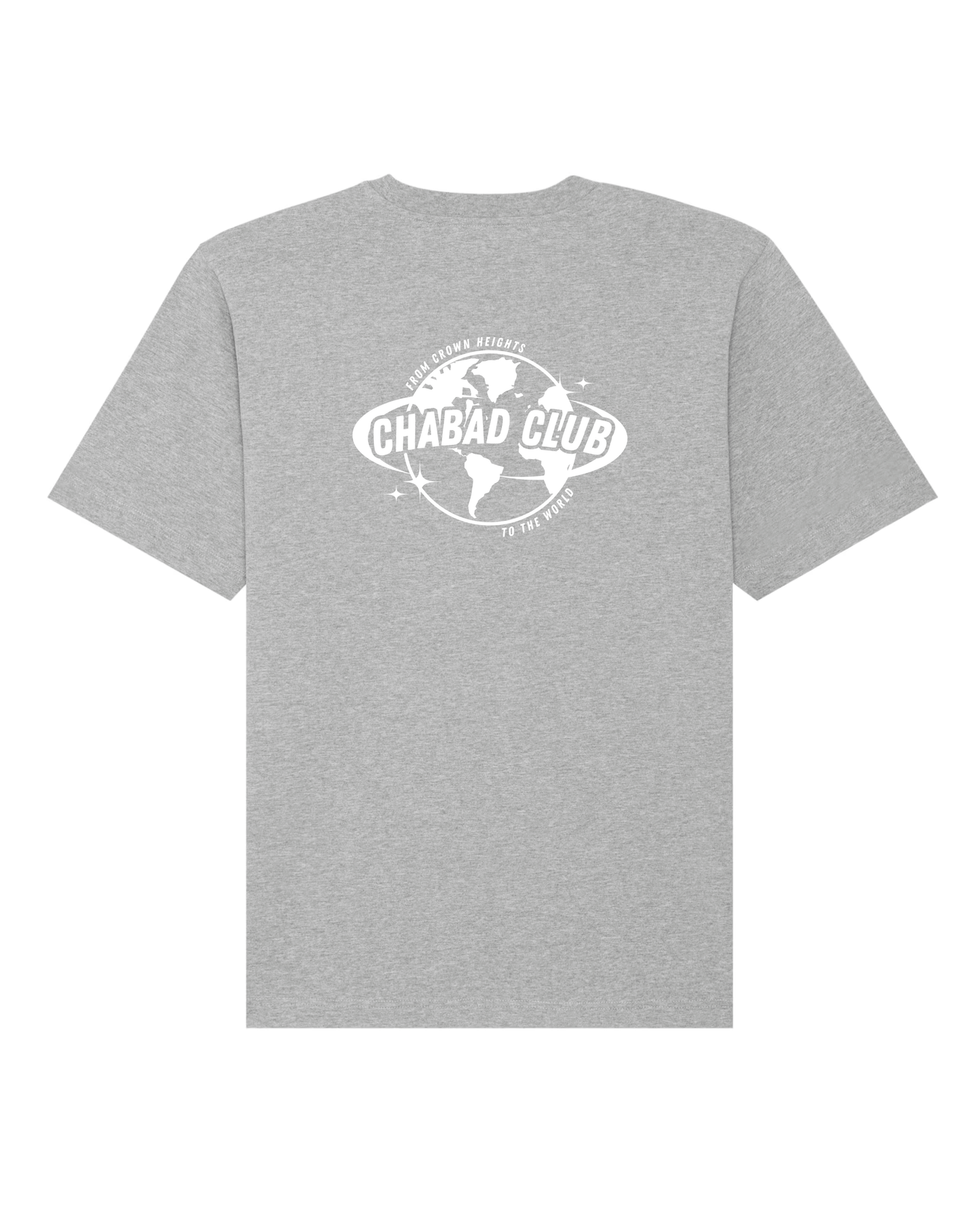 CHABAD CLUB TSHIRT FCHTTW GRIS VERSO