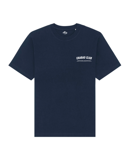CHABAD CLUB TSHIRT FCHTTW NAVY RECTO