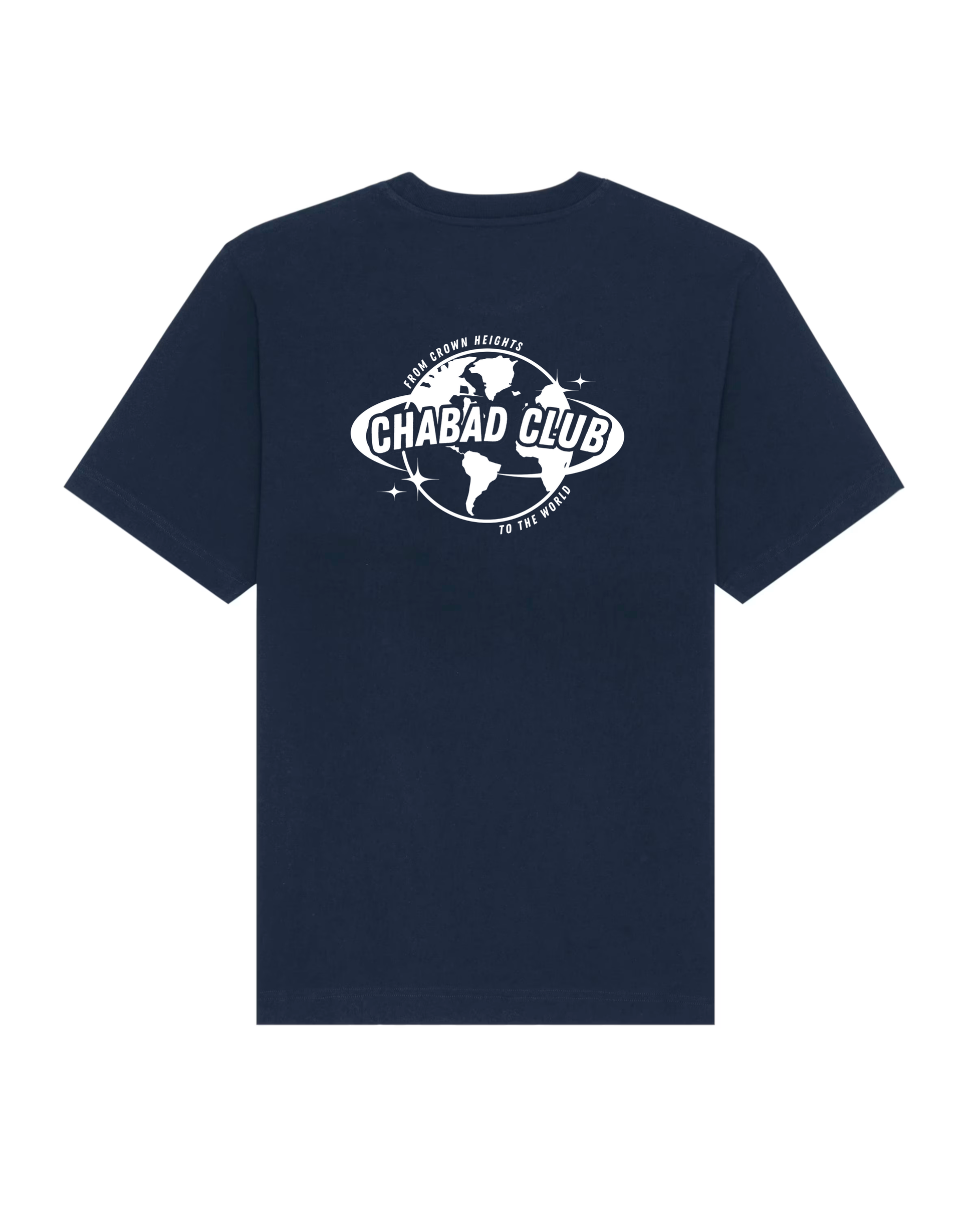 CHABAD CLUB TSHIRT FCHTTW NAVY VERSO