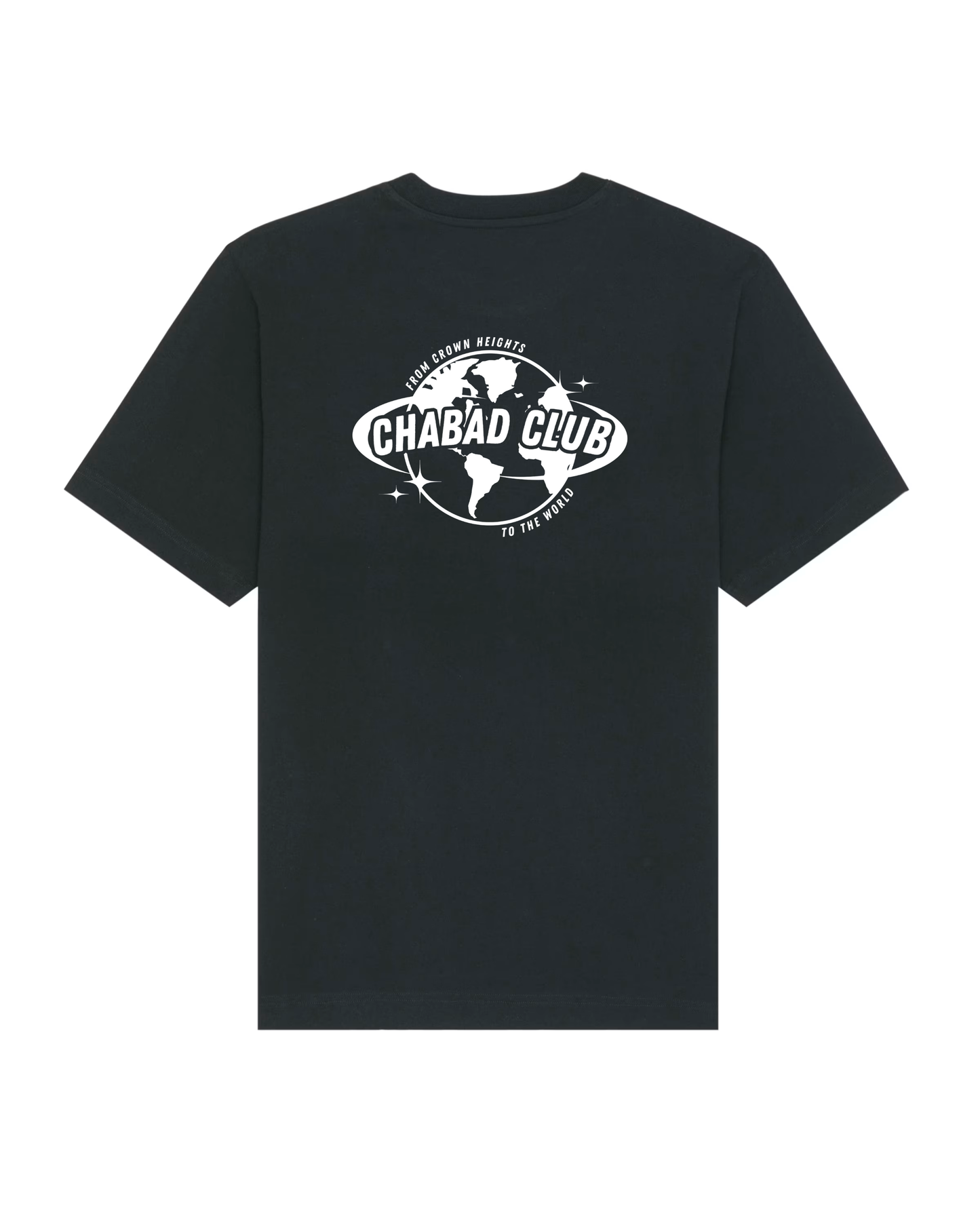 CHABAD CLUB TSHIRT FCHTTW NOIR VERSO